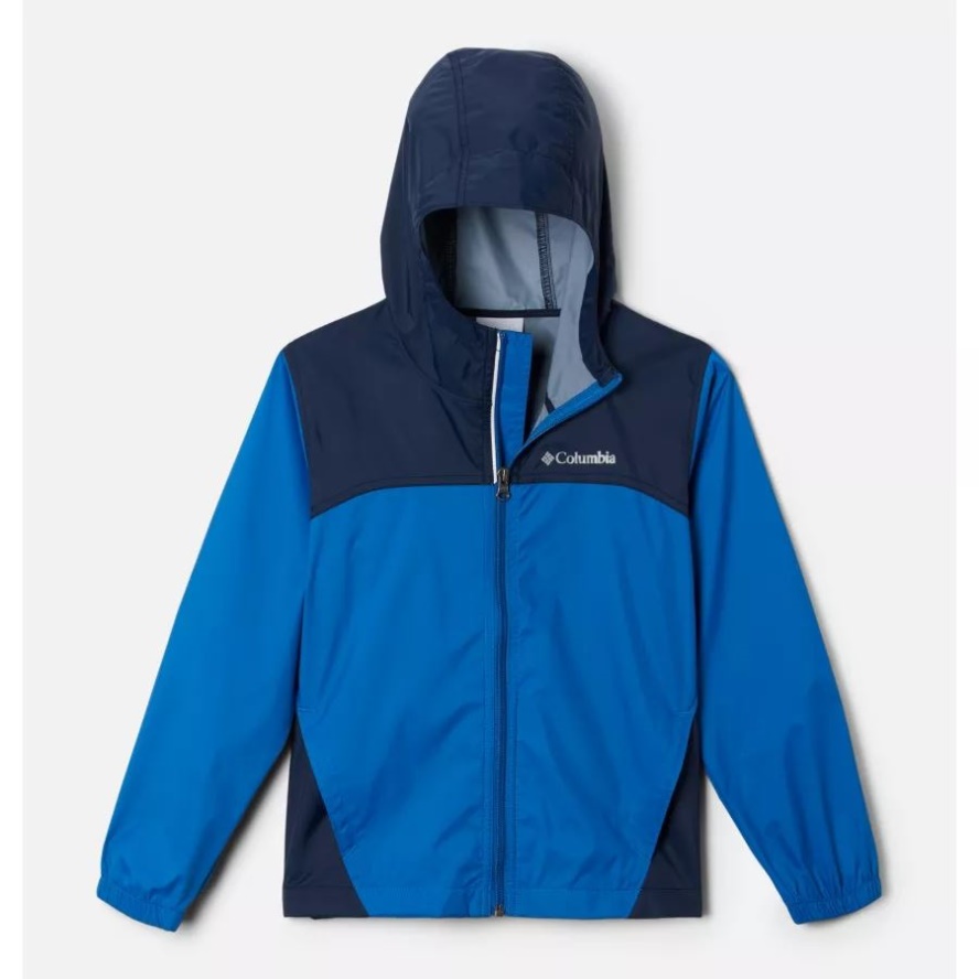 Columbia Sale Bright Indigo/Collegiate Navy Boys' Glennaker Rain Jacket