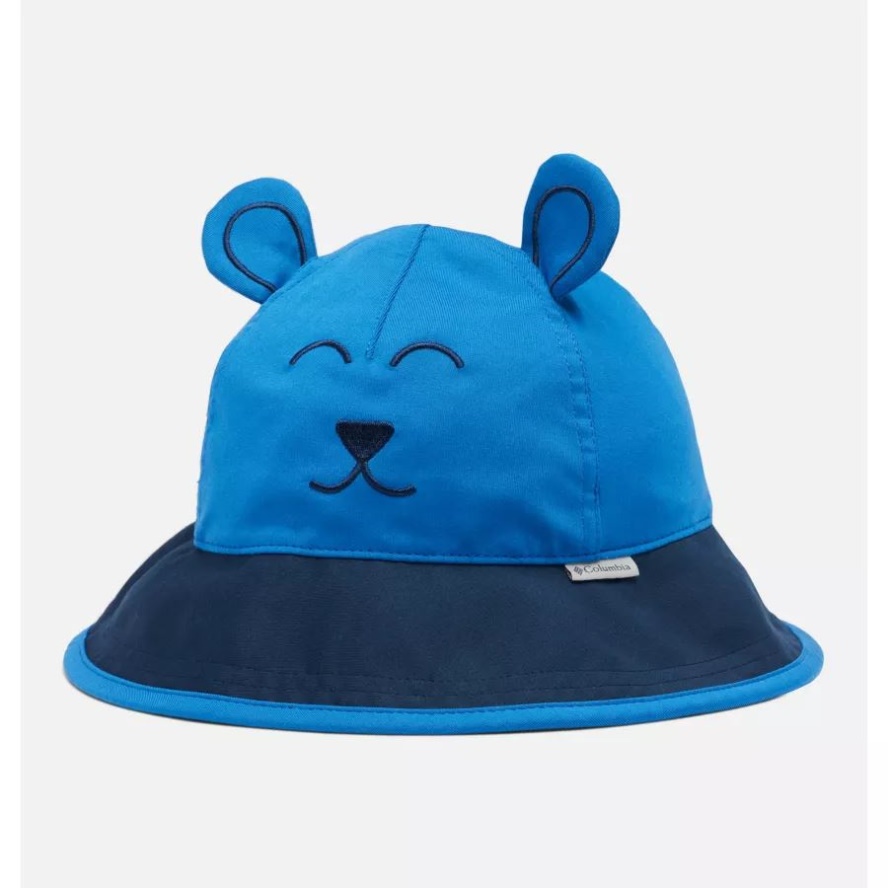 Columbia Sale Bright Indigo/Collegiate Navy Kids' Tiny Animal Bucket Hat