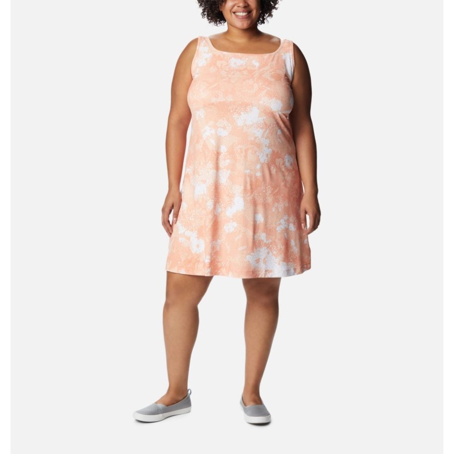 Columbia Sale Bright Nectar/Foamfloral Print Women's PFG Freezer III Dress Plus Size