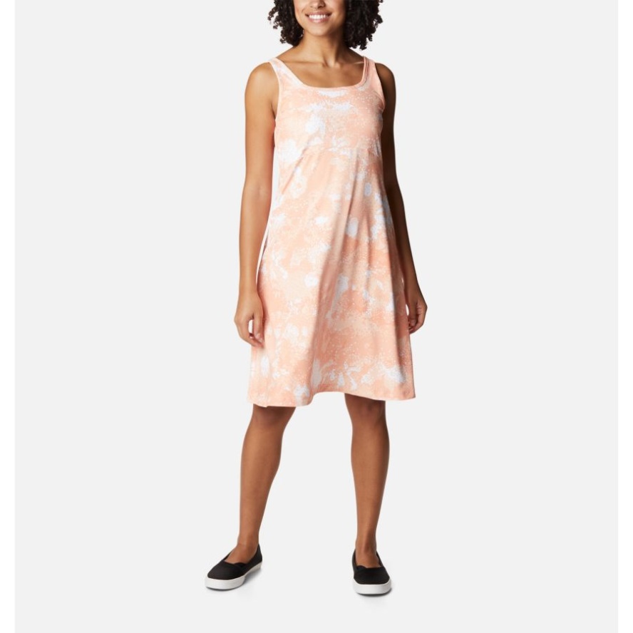 Columbia Sale Bright Nectar/Foamfloral Print Women's PFG Freezer III Dress
