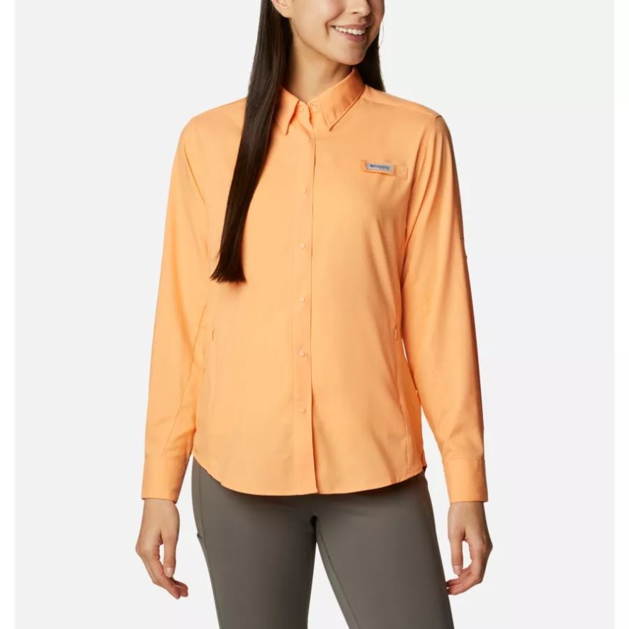 Columbia Sale Bright Nectar Women's PFG Tamiami II Long Sleeve Shirt