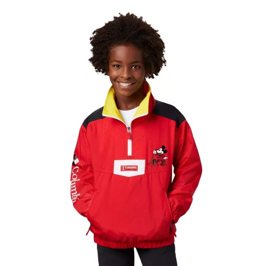 Columbia Sale Bright Red Kids' Disney Santa Ana Anorak
