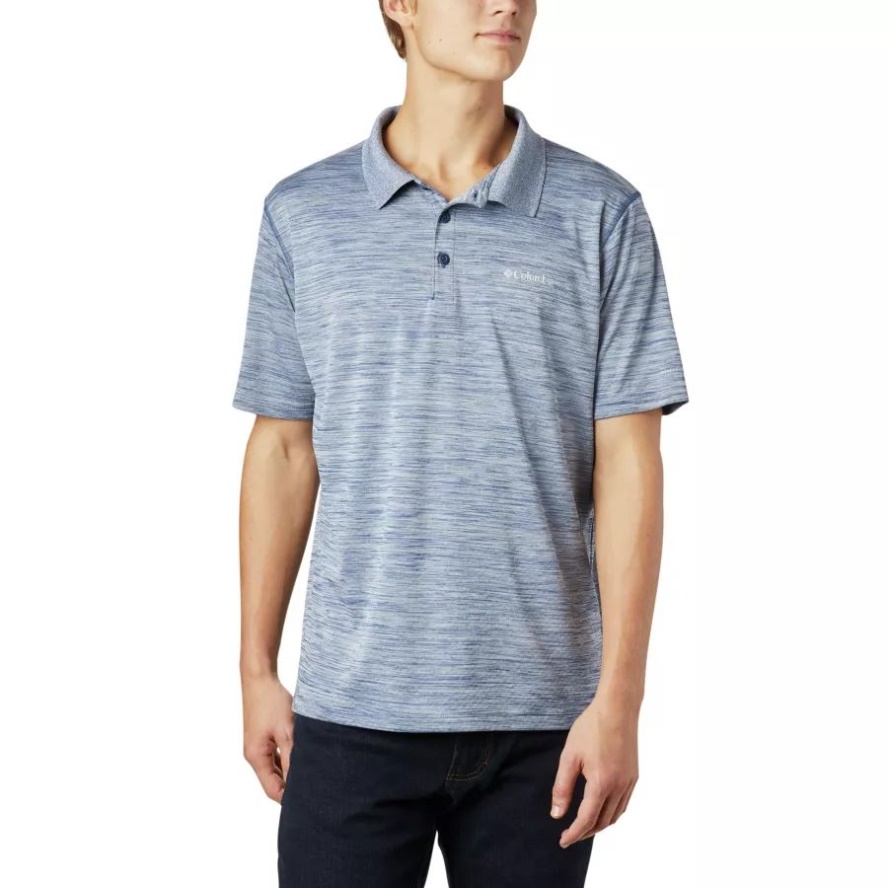 Columbia Sale Carbon Heather Men's Zero Rules Polo