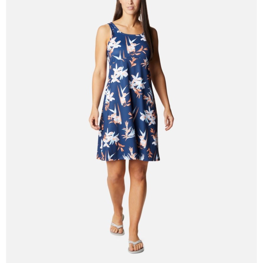 Columbia Sale Carbon/Tossed Tropics Women's PFG Freezer III Dress