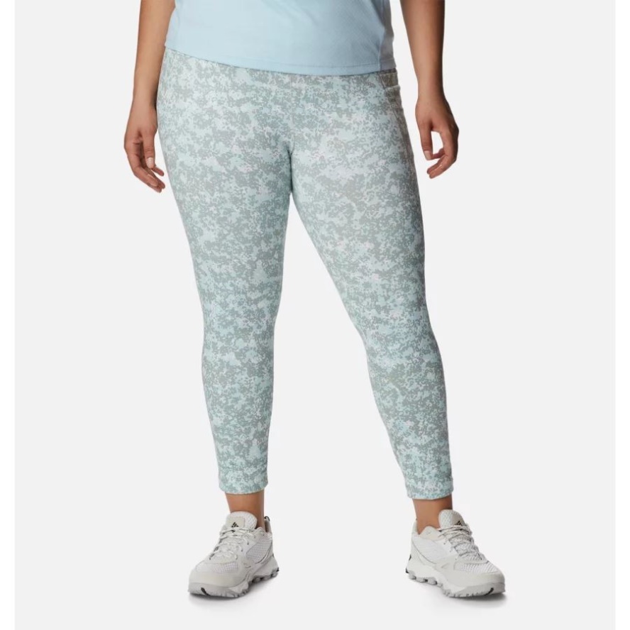 Columbia Sale Chalk Dotty Disguise Women's Weekend Adventure 7/8 Legging Plus Size