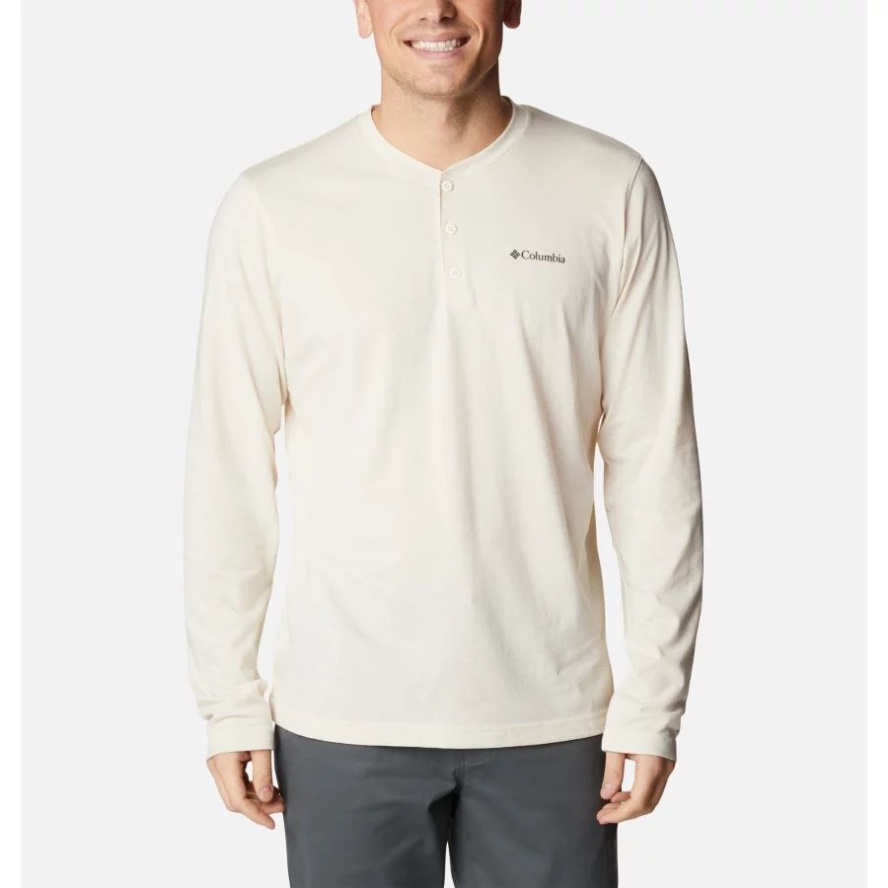 Columbia Sale Chalk Heather Men's Thistletown Hills Henley