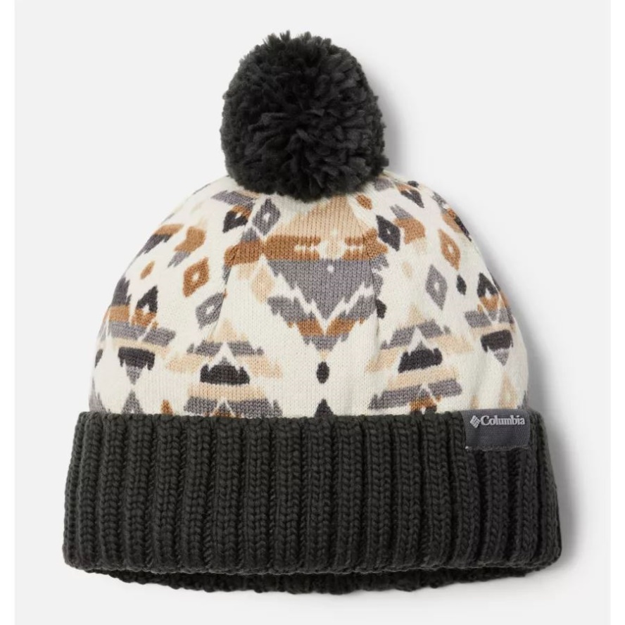 Columbia Sale Chalk Rocky Mt Unisex Sweater Weather Pom Beanie