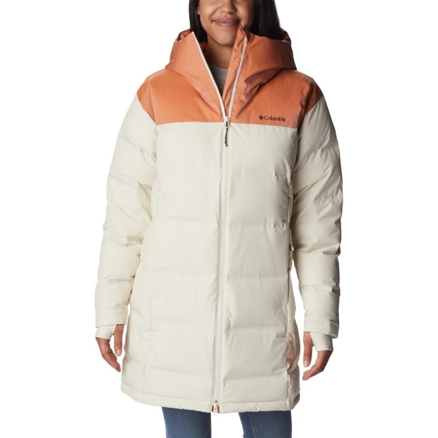 Columbia Sale Chalk/Warm Copper Sheen Women's Opal HillMid Down Jacket
