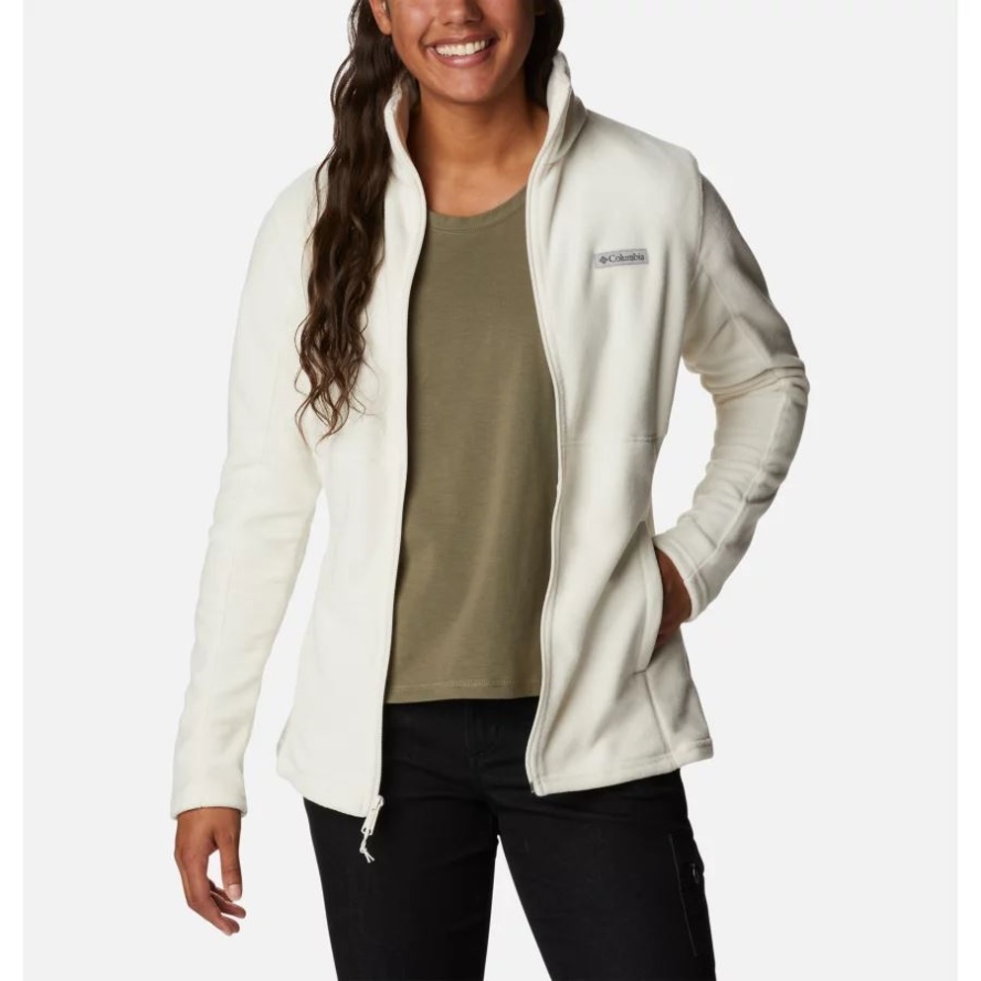 Columbia Sale Chalk Women's Basin Trail III Fleece Jacket