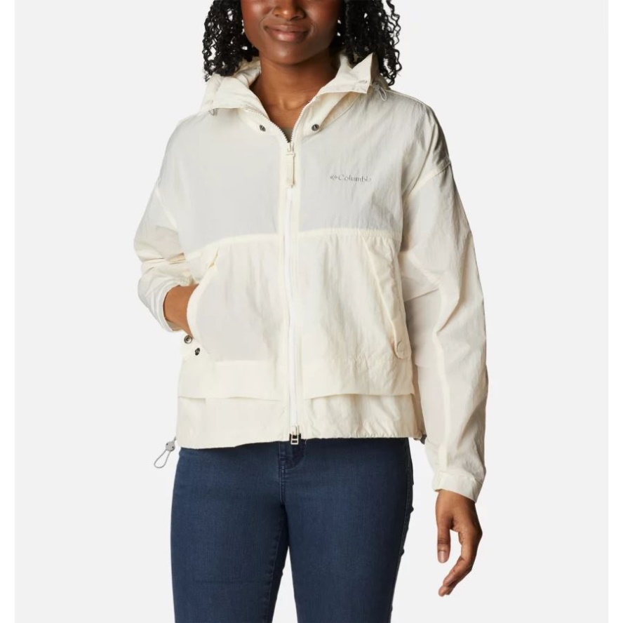 Columbia Sale Chalk Women's Paracutie Windbreaker