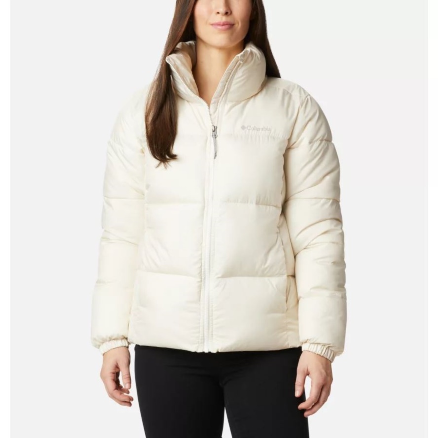 Columbia Sale Chalk Women's Puffect Puffer Jacket