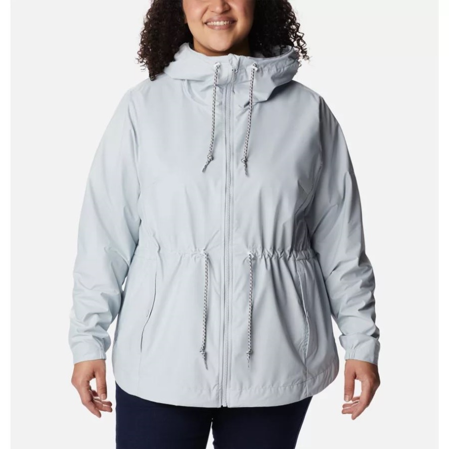 Columbia Sale Cirrus Grey Women's Lillian Ridge Shell Jacket Plus Size