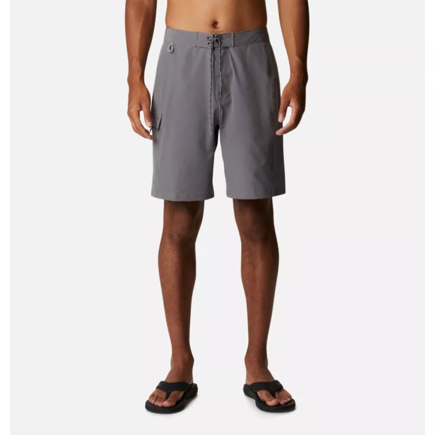 Columbia Sale City Grey/Cool Grey Men's PFG Terminal Tackle Board Shorts