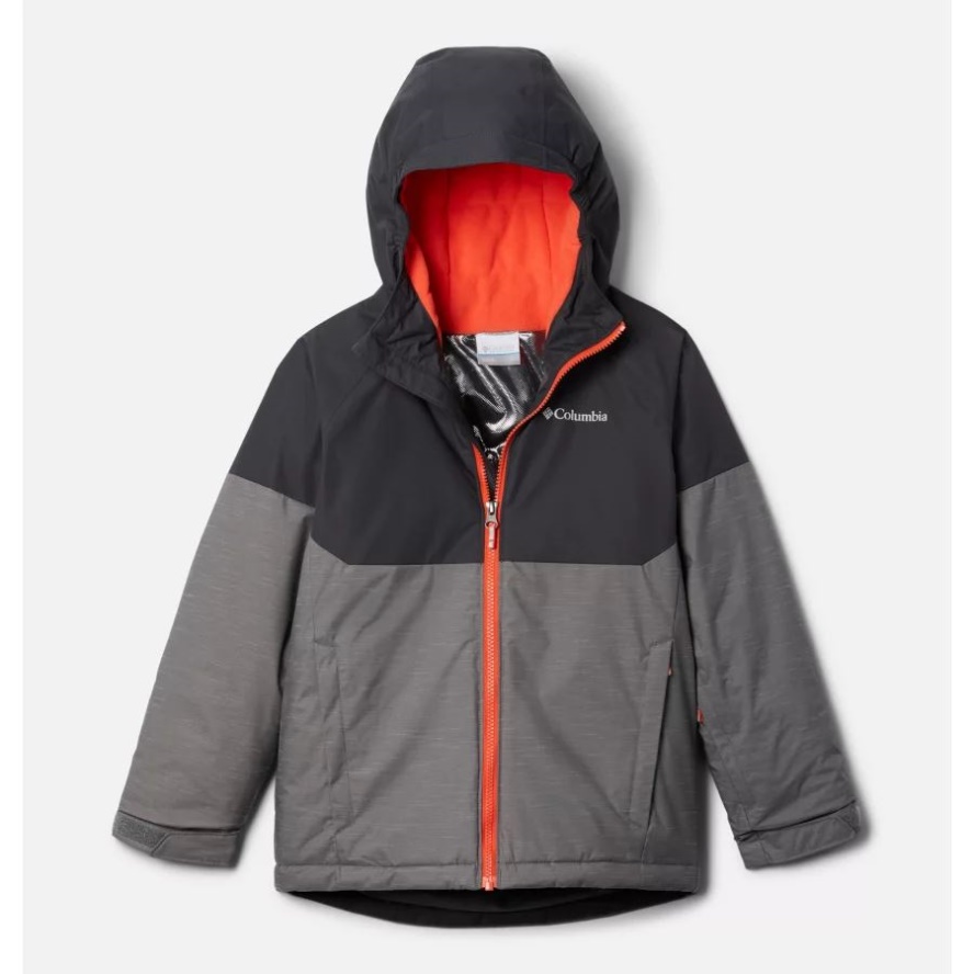 Columbia Sale City Grey Heather/Shark Boys' Alpine Action II Jacket