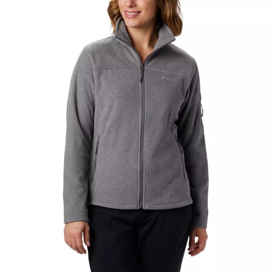Columbia Sale City Grey Heather Women's Fast Trek II Fleece Jacket