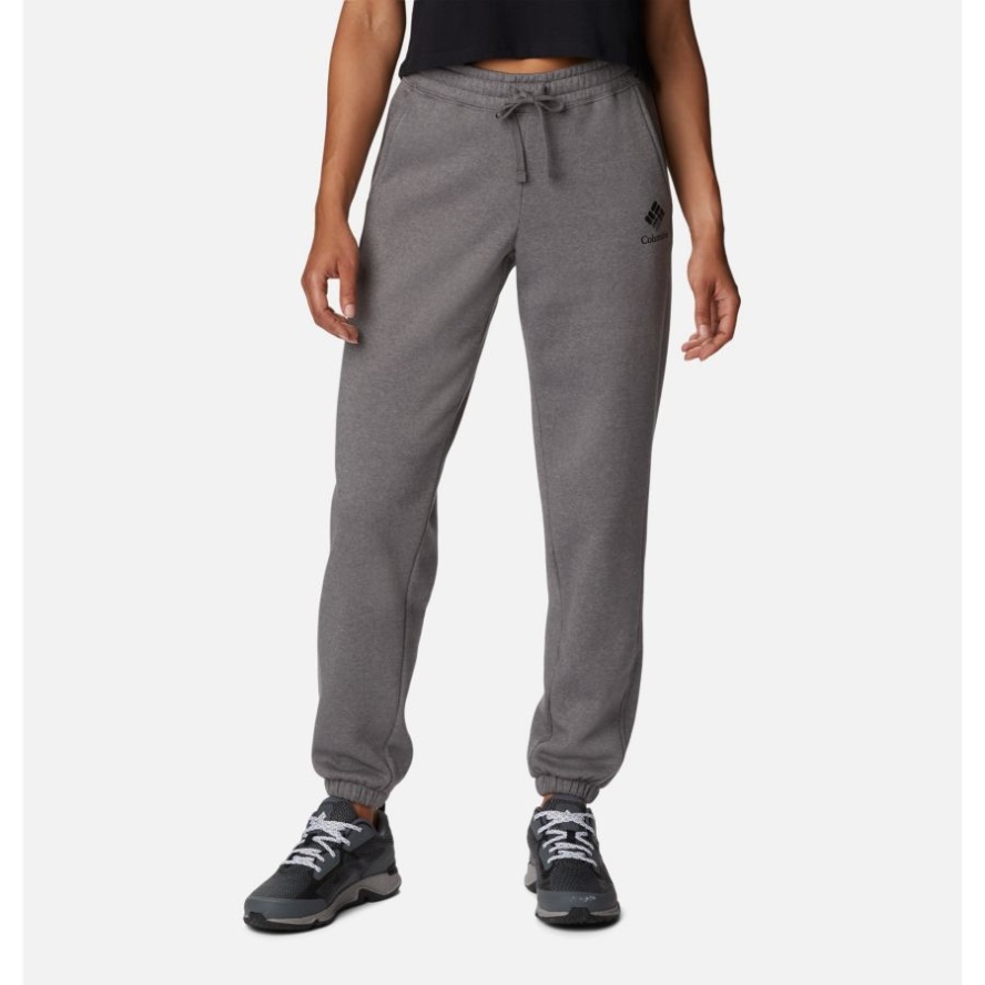 Columbia Sale City Grey Hthr/Black CSC Stacked Logo Women's Columbia Sale Trek Joggers