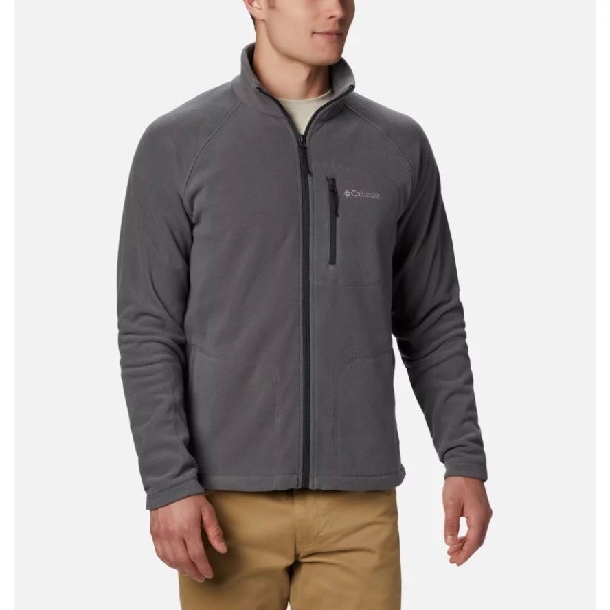 Columbia Sale City Grey Men's Fast Trek II Full Zip Fleece Tall