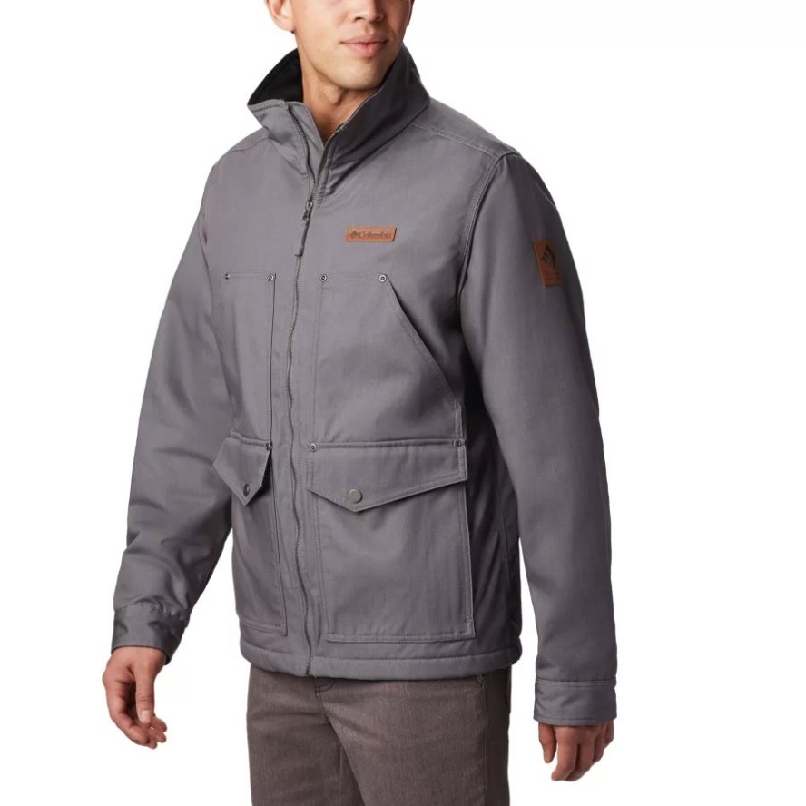 Columbia Sale City Grey Men's Loma Vista Fleece Lined Jacket