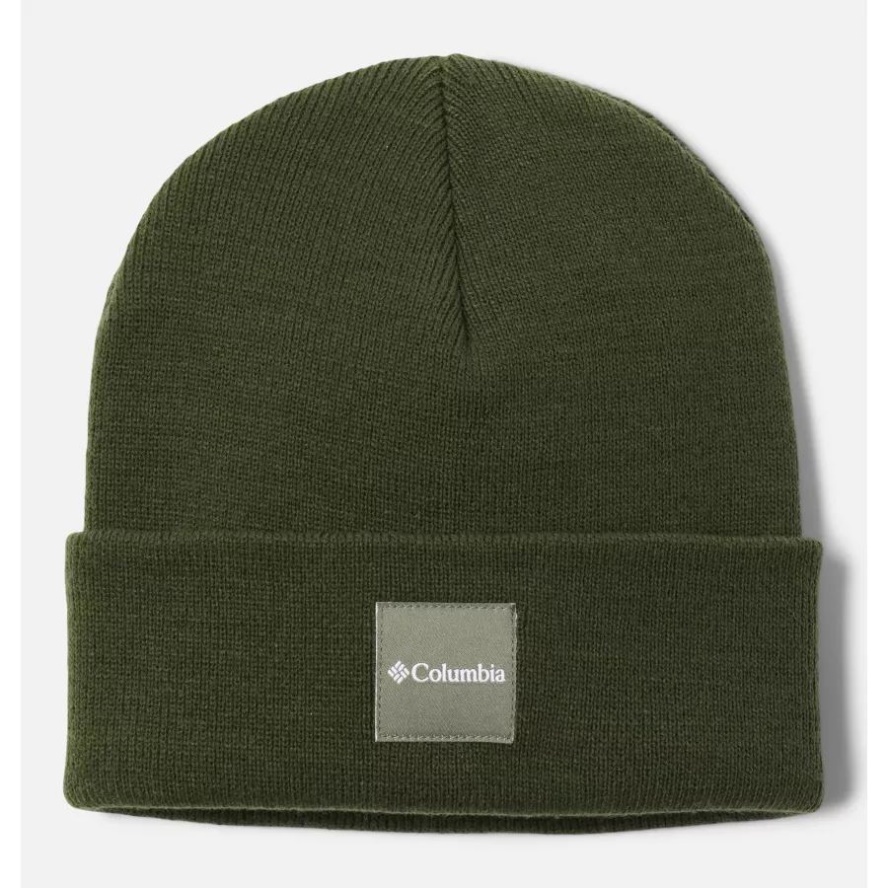 Columbia Sale City Trek Heavyweight Beanie Stone Green