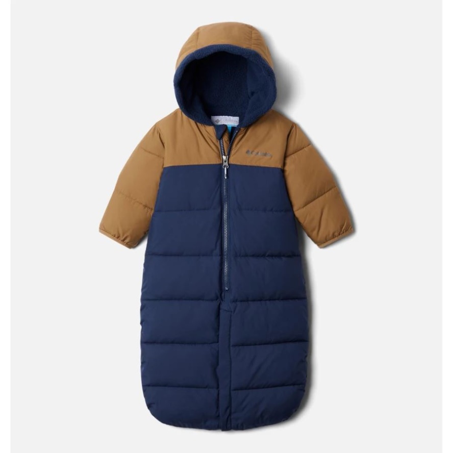 Columbia Sale Collegiate Navy/Delta Infant Pike Lake Convertible Onesie