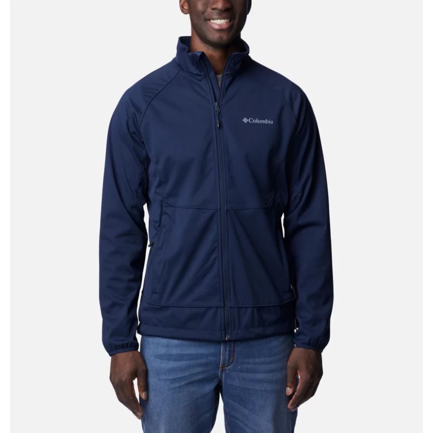 Columbia Sale Collegiate Navy Men's Canyon Meadows Softshell Jacket
