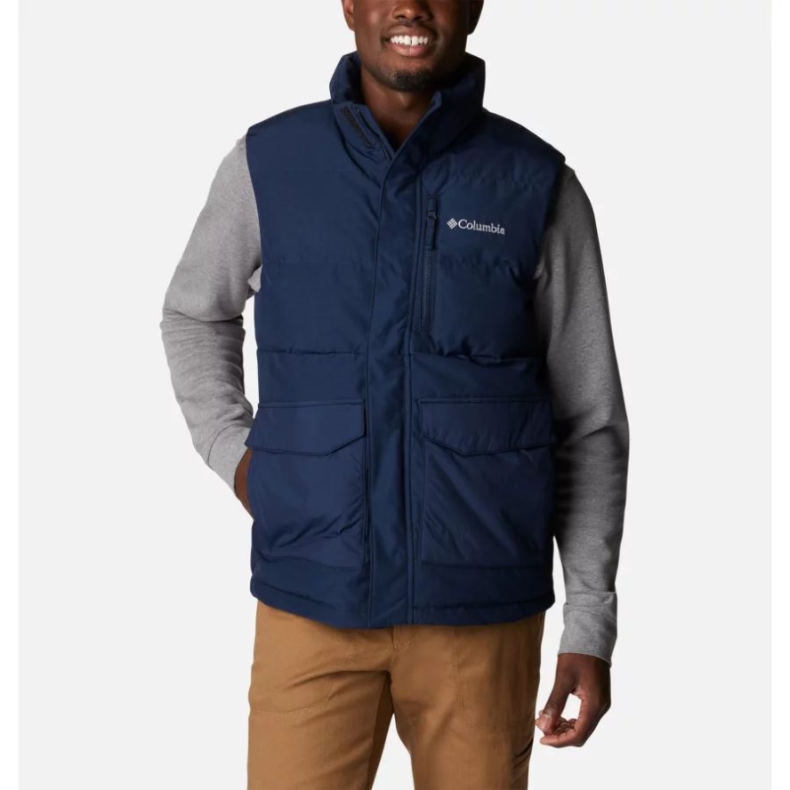 Columbia Sale Collegiate Navy Men's Marquam Peak Fusion Vest