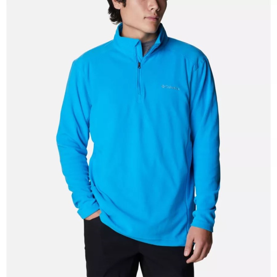 Columbia Sale Compass Blue Men's Klamath Range II Half Zip