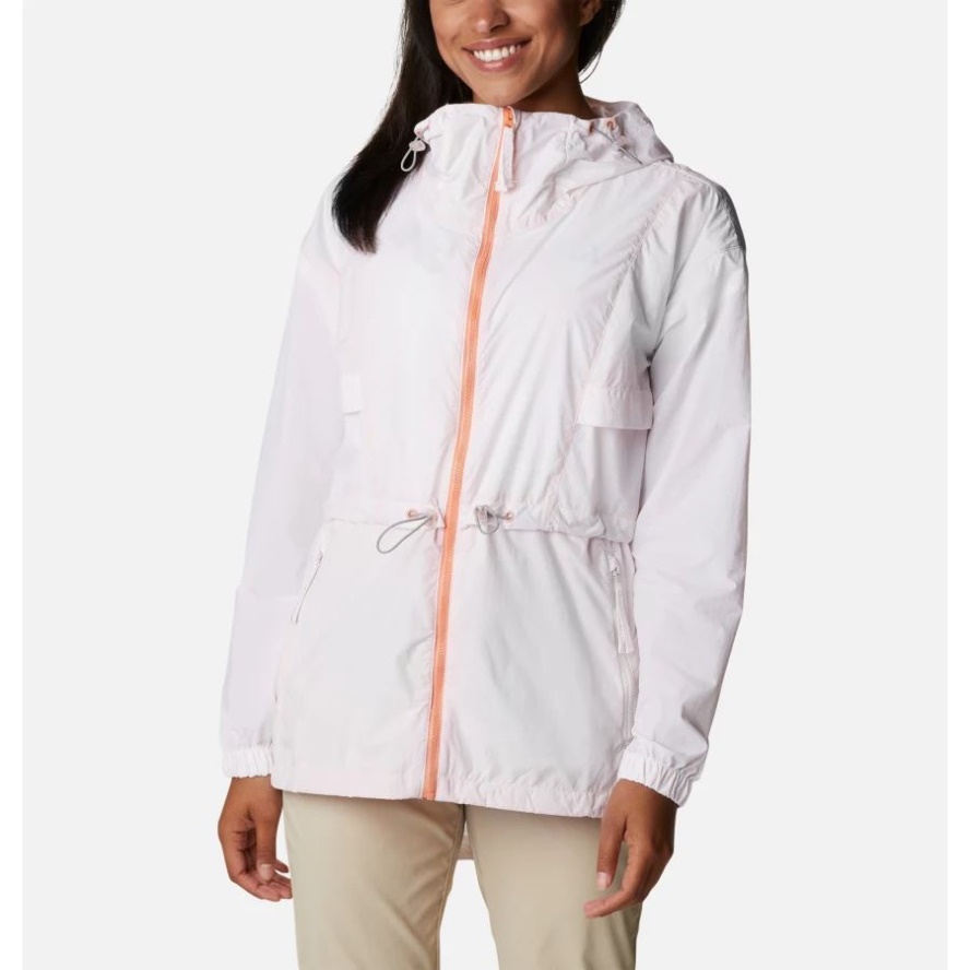 Columbia Sale Coral Reef/White Women's Punchbowl Jacket