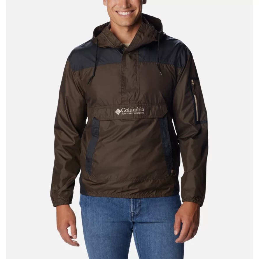 Columbia Sale Cordovan/Black Men's Challenger Windbreaker