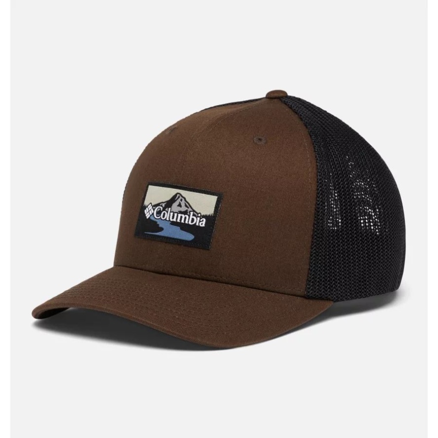 Columbia Sale Cordovan/Black Peak2River Unisex Columbia Sale Mesh Snapback