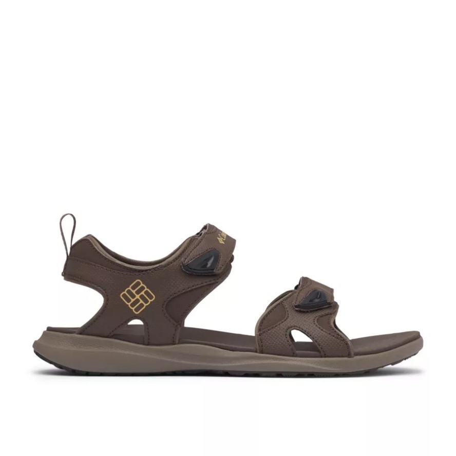 Columbia Sale Cordovan/Curry Men's Columbia Sale Ankle Strap Sandal