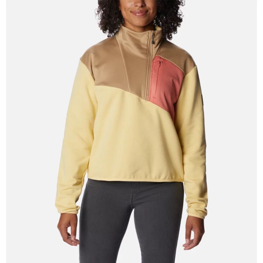 Columbia Sale Cornstalk/Beach Women's Lodge Hybrid Pullover