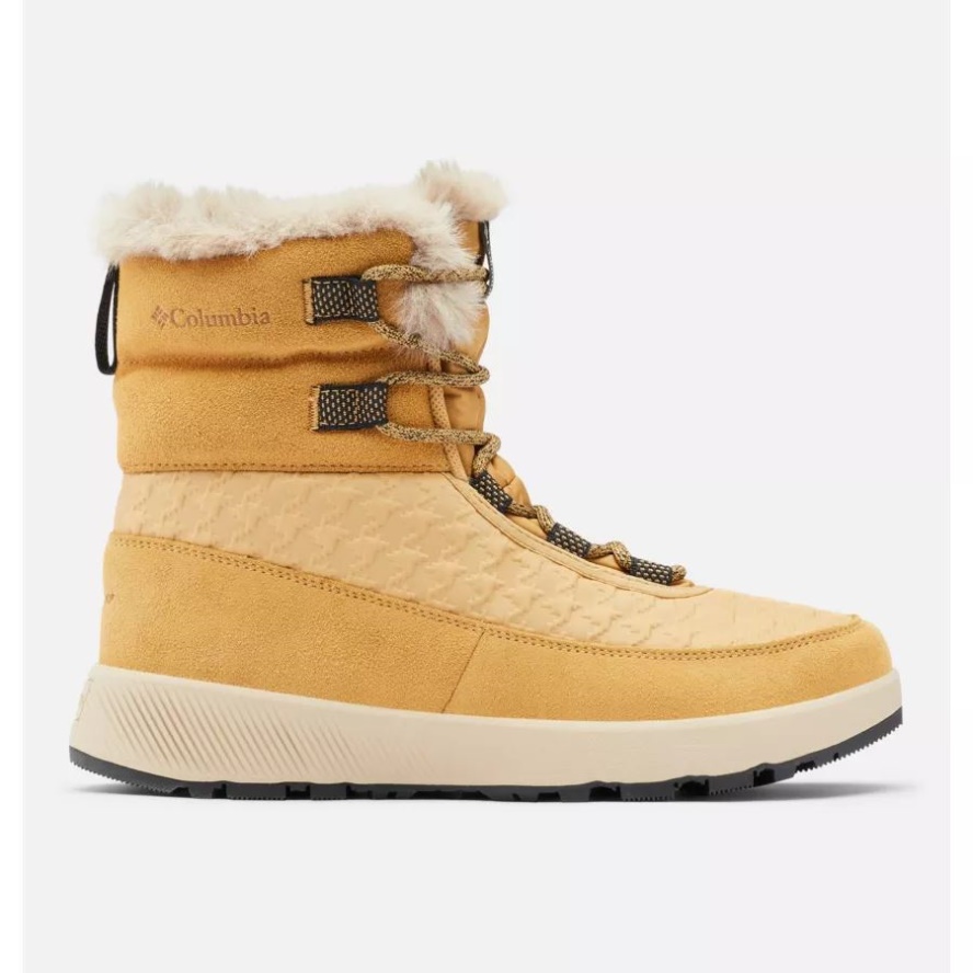 Columbia Sale Curry/Black Women's Slopeside Peak Omni-Heat Infinity Luxe Boot