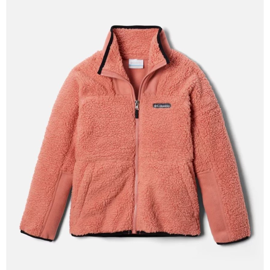 Columbia Sale Dark Coral Kids' Winter Pass Sherpa Jacket