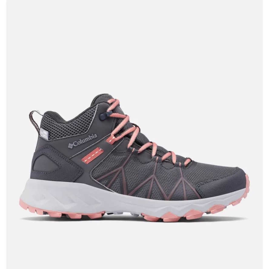 Columbia Sale Dark Grey/Dark Coral Women's Peakfreak II Mid Outdry Walking Boot
