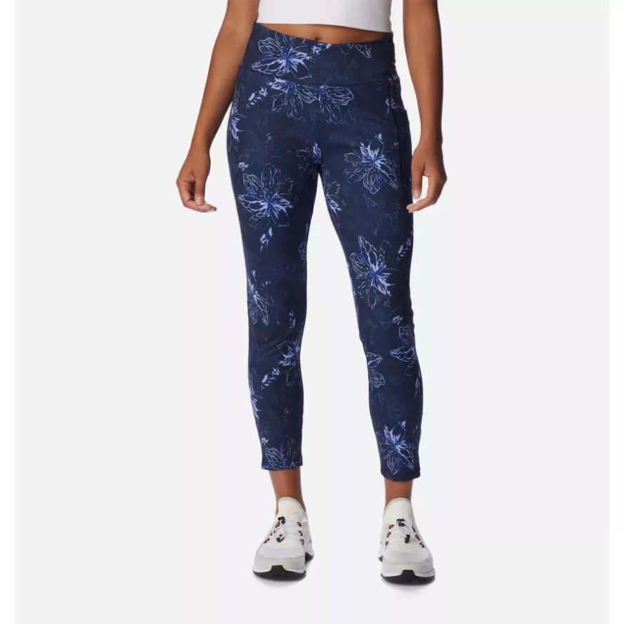 Columbia Sale Dark Nocturnal Heather Women's Weekend Adventure 7/8 Leggings