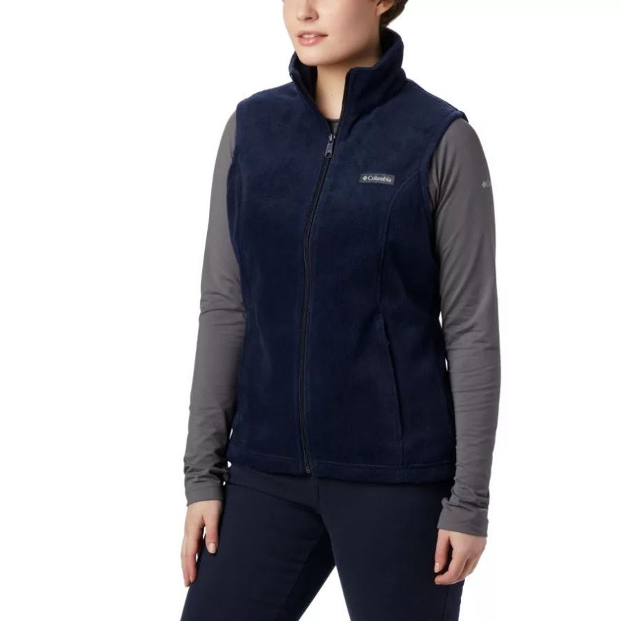 Columbia Sale Dark Nocturnal Women's Benton Springs Vest Petite