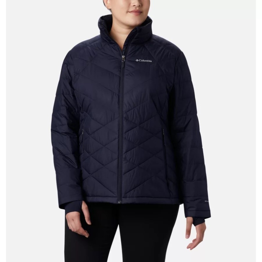 Columbia Sale Dark Nocturnal Women's Heavenly Jacket Plus Size