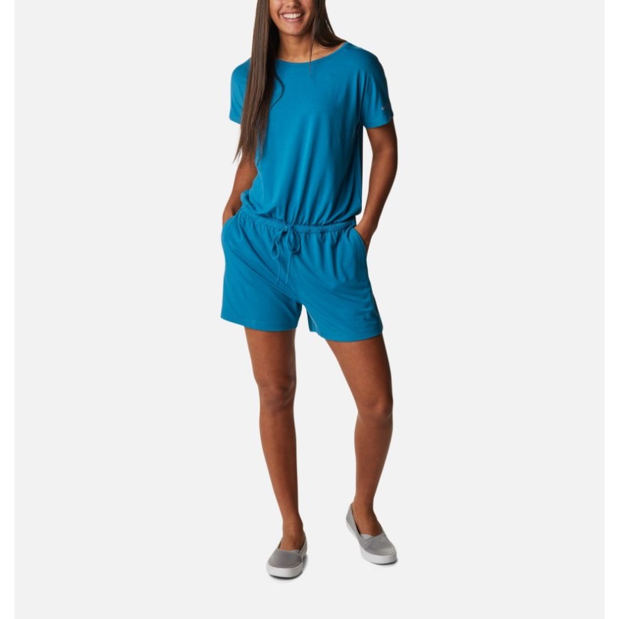 Columbia Sale Deep Marine Women's Slack Water Knit Romper