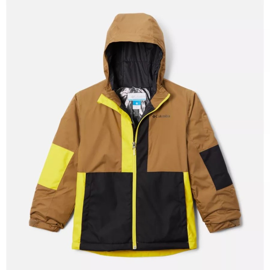 Columbia Sale Delta/Black/Laser Lemon Boys' Oso Mountain Insulated Jacket
