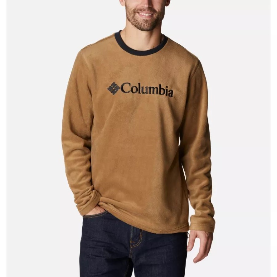Columbia Sale Delta Men's Steens Mountain Crew Fleece Shirt