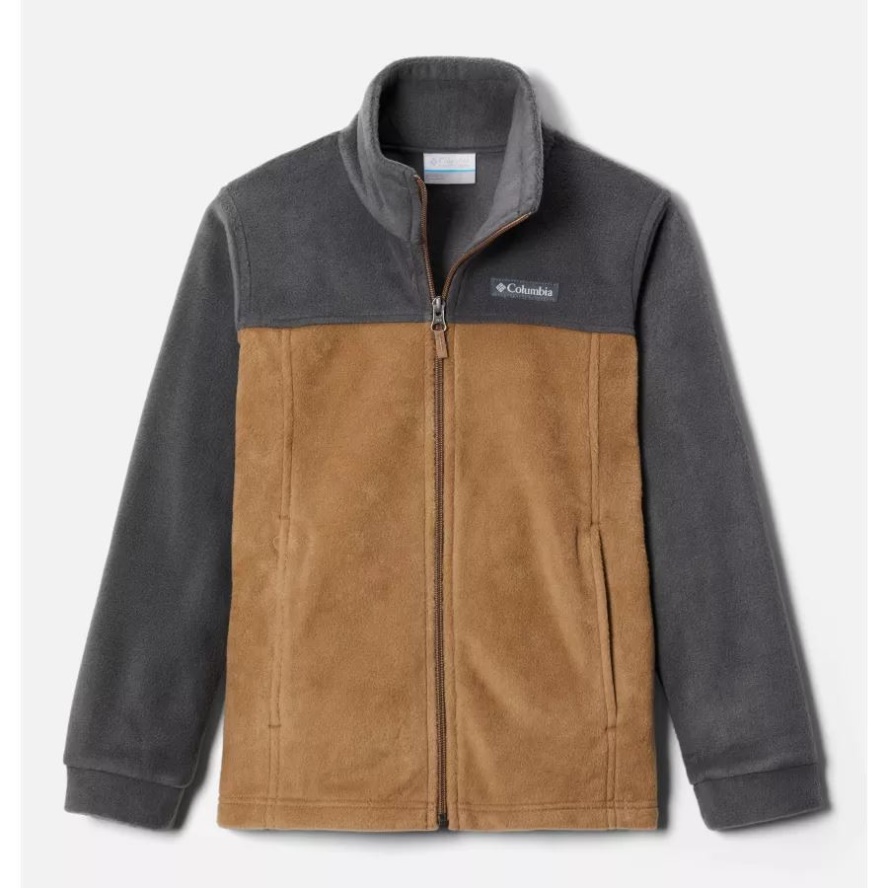 Columbia Sale Delta/Shark Boys' Steens Mountain II Fleece Jacket