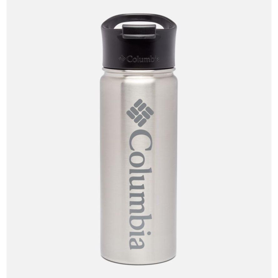 Columbia Sale Double-Wall Vacuum Bottle with Sip-Thru Top 18oz Grey