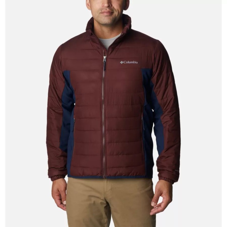 Columbia Sale Elderberry/Collegiate Navy Men's Powder Lite Insulated Jacket