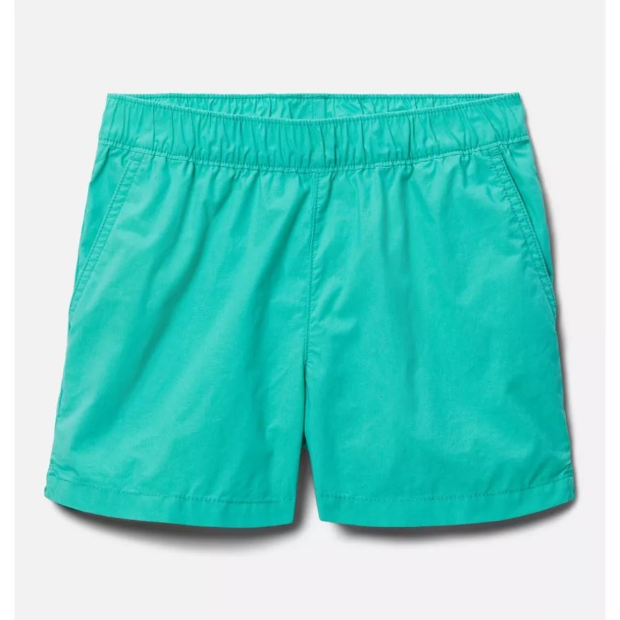 Columbia Sale Electric Turquoise Girls' Washed Out Shorts