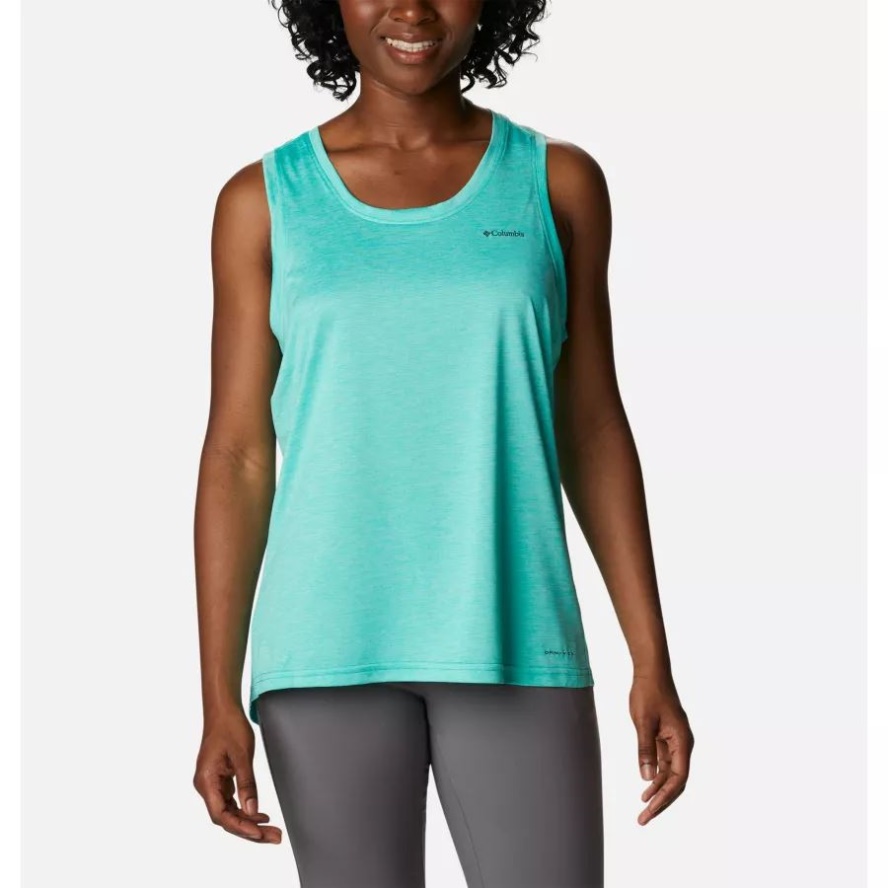 Columbia Sale Electric Turquoise Heather Women's Columbia Sale Hike Tank