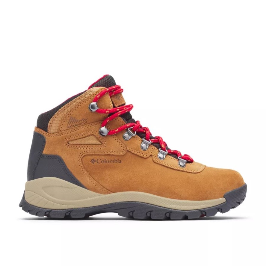 Columbia Sale Elk/Mountain Red Women's Newton Ridge Plus Waterproof Amped Hiking Boot
