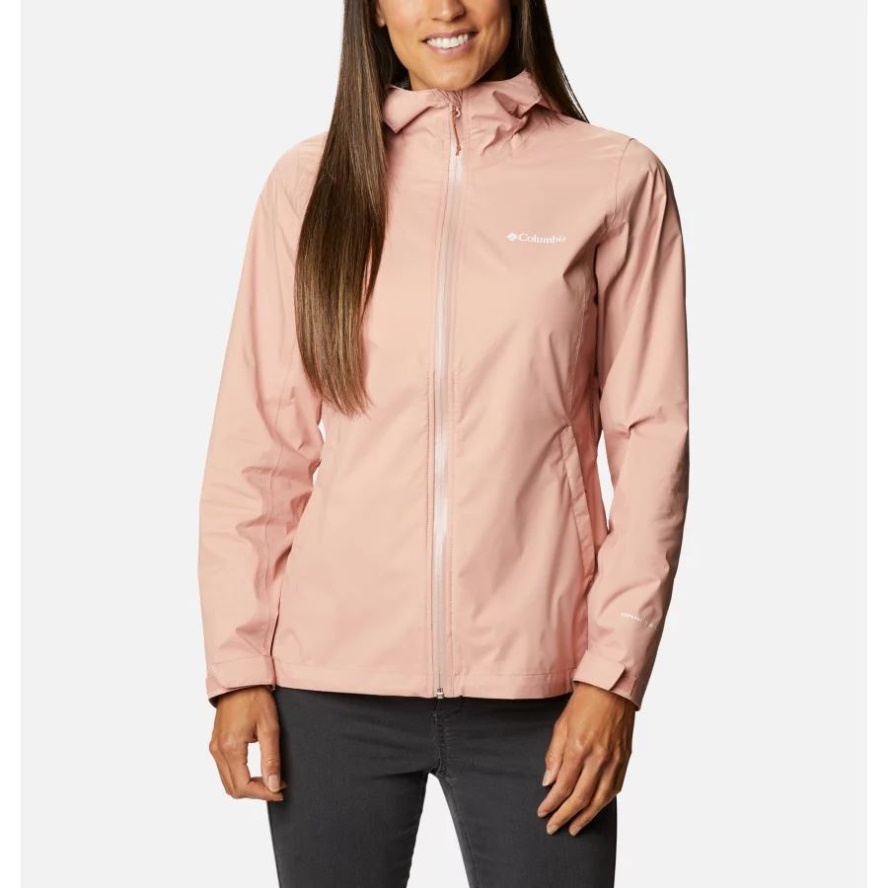 Columbia Sale Faux Pink Women's EvaPOURation Waterproof Jacket