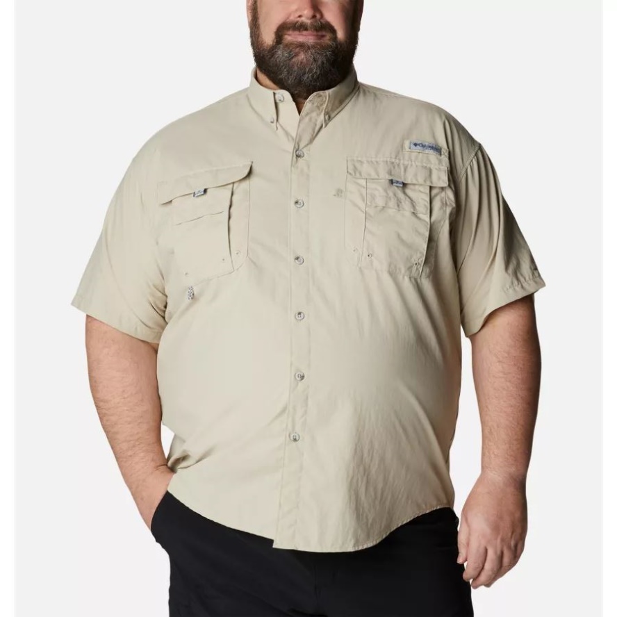 Columbia Sale Fossil Men's PFG Bahama II Short Sleeve Shirt Big