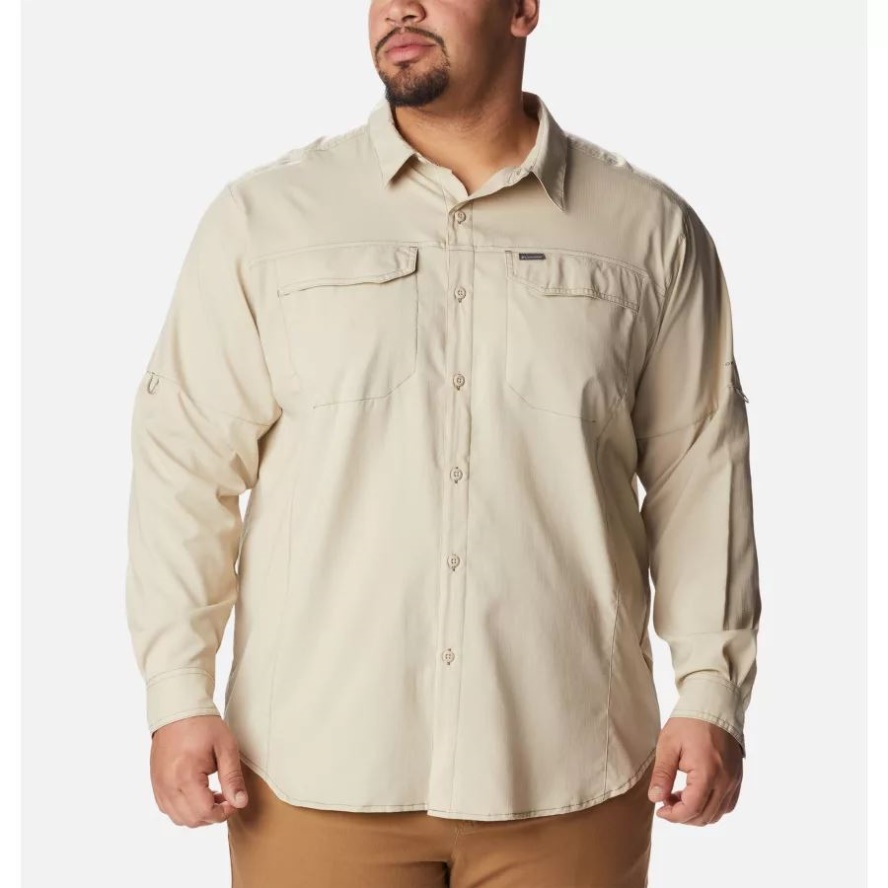 Columbia Sale Fossil Men's Silver Ridge Lite Long Sleeve Shirt Big